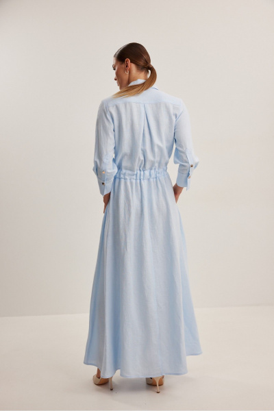 Платье DAVA 1224 голубой - фото 9