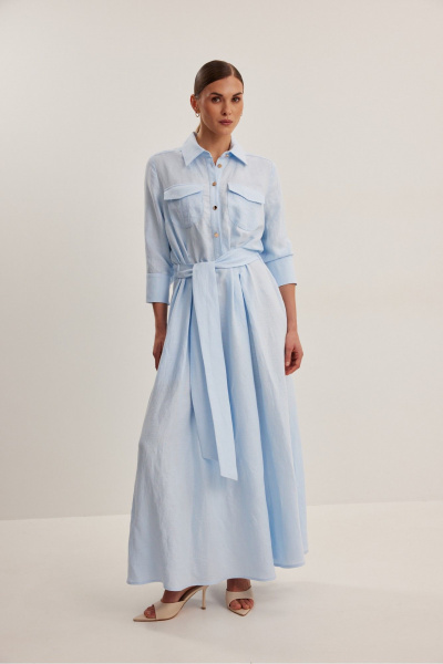 Платье DAVA 1224 голубой - фото 1
