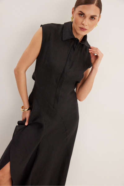 Платье DAVA 1225 черный - фото 6