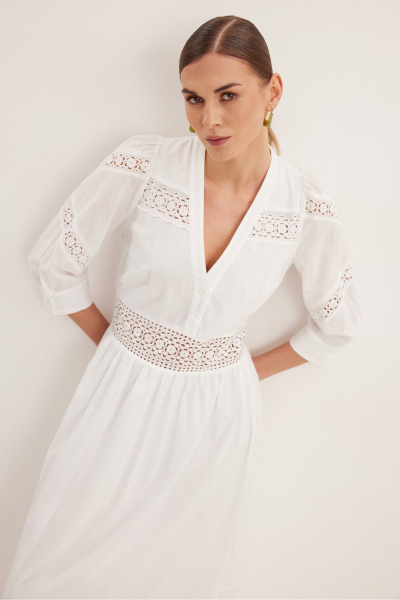 Платье DAVA 1226 белый - фото 6