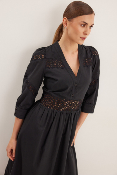 Платье DAVA 1226 черный - фото 6