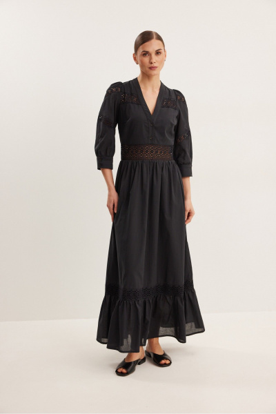 Платье DAVA 1226 черный - фото 1