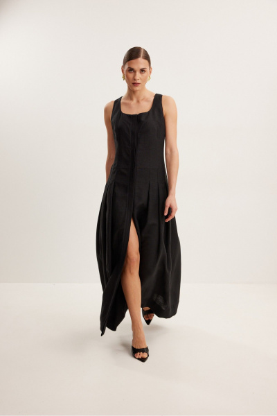 Платье DAVA 1227 черный - фото 2