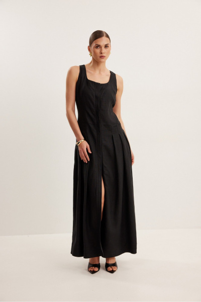 Платье DAVA 1227 черный - фото 1