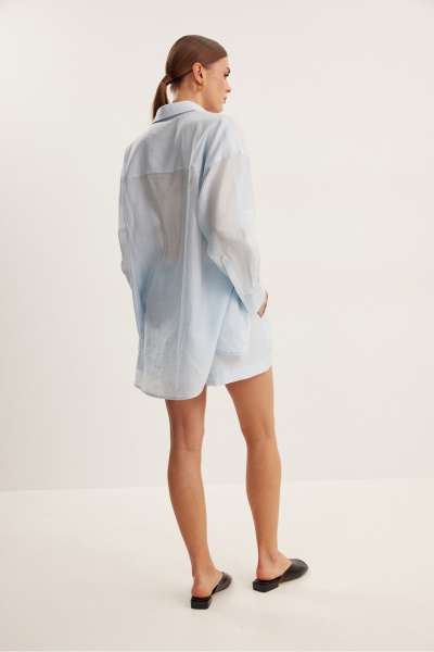 Блуза, шорты DAVA 2239 голубой - фото 7