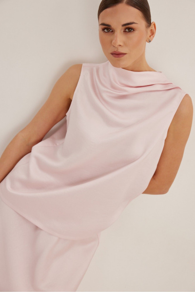Блуза, юбка DAVA 2240 розовый - фото 8