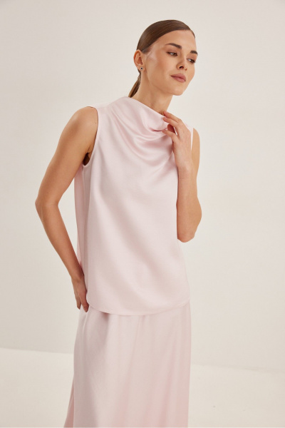 Блуза, юбка DAVA 2240 розовый - фото 6