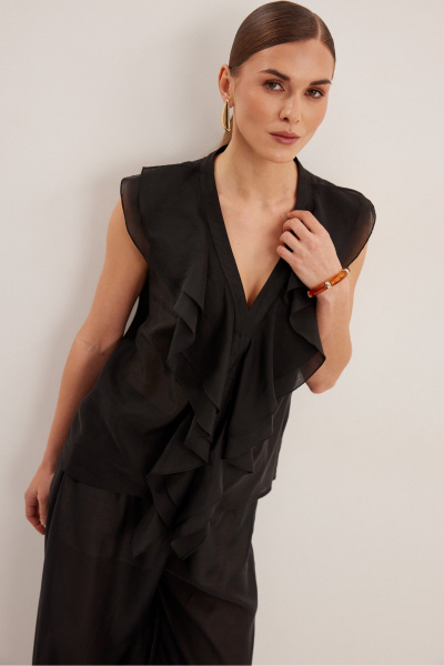 Блуза DAVA 4232 черный - фото 6