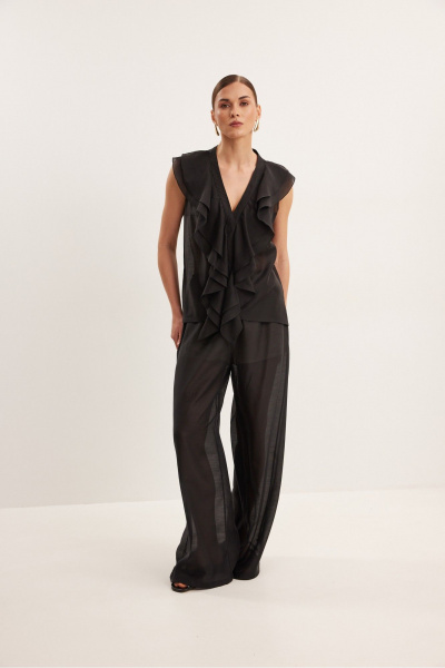 Брюки DAVA 5217 черный - фото 2