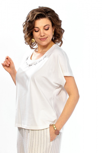 Брюки, кардиган, майка Диомант 2166 молоко - фото 11