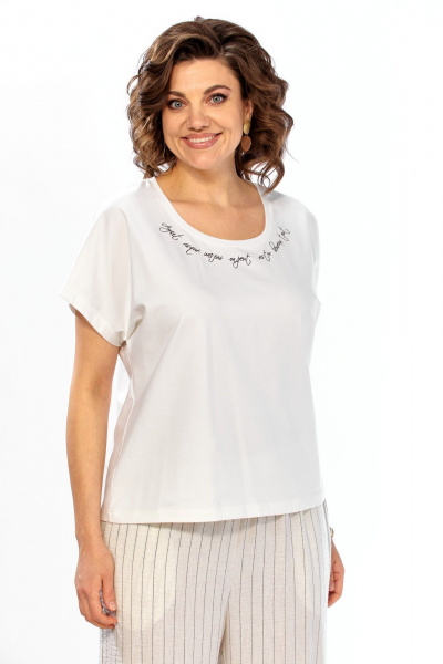 Брюки, кардиган, майка Диомант 2166 молоко - фото 10