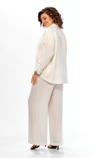 Брюки, кардиган, майка Диомант 2166 молоко - фото 9