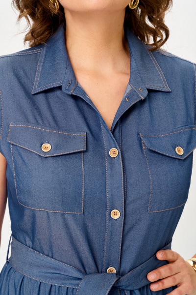 Платье Svetlana-Style 2334 синий - фото 6