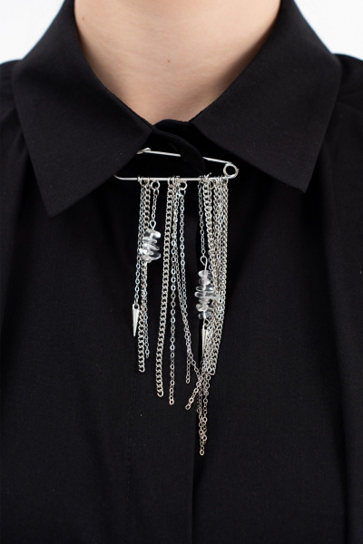 Рубашка Luna 278 чёрный - фото 9