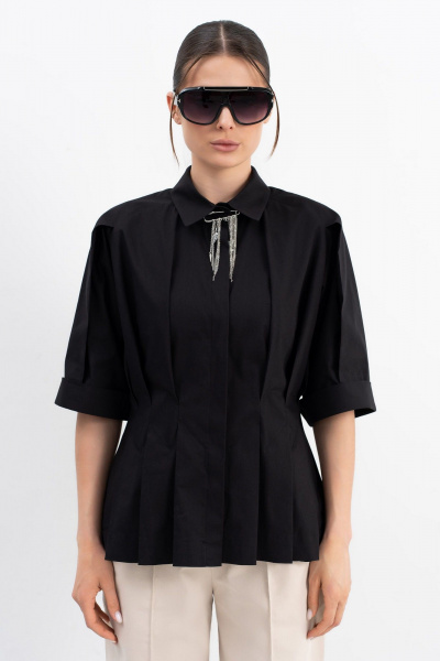 Рубашка Luna 278 чёрный - фото 1