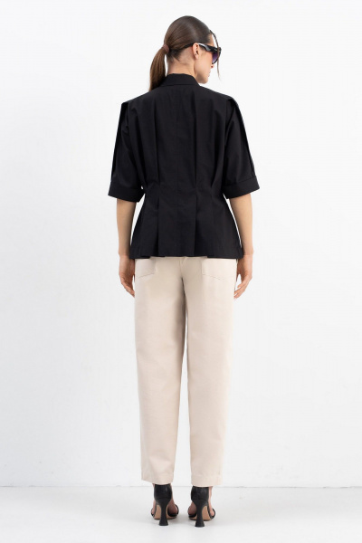 Рубашка Luna 278 чёрный - фото 3