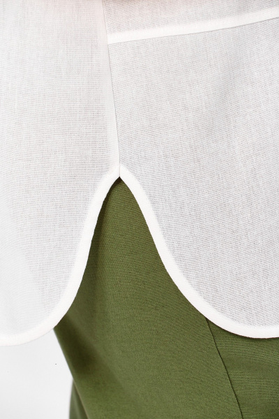 Блуза, брюки Jurimex 3498 зеленый-белый - фото 5