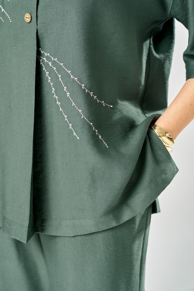 Блуза, брюки Jurimex 3460 зеленый - фото 4