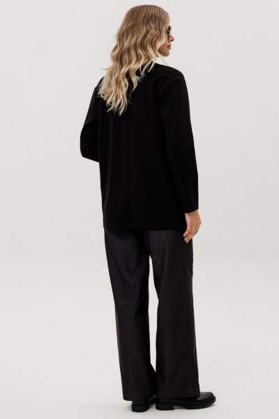 Брюки Faufilure C946 черный - фото 3