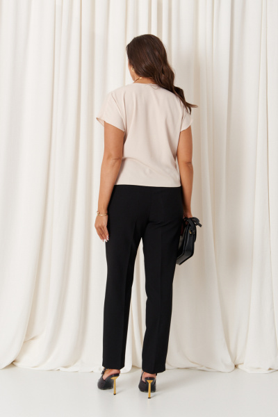 Блуза Панда 119240 бежевый - фото 6