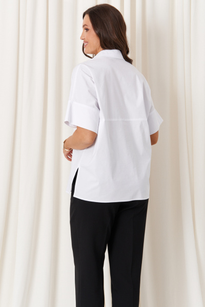 Блуза Панда 120440 белый - фото 7