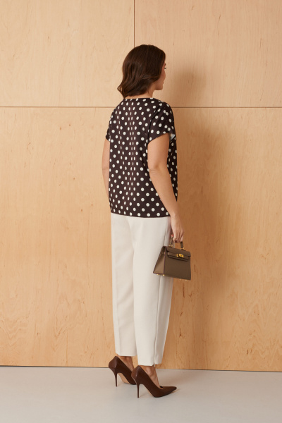 Блуза Панда 121340 коричневый - фото 6