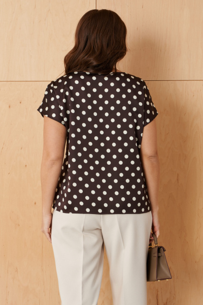 Блуза Панда 121340 коричневый - фото 7