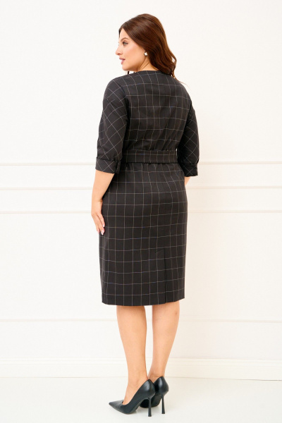 Платье IVA 1835 черный - фото 9