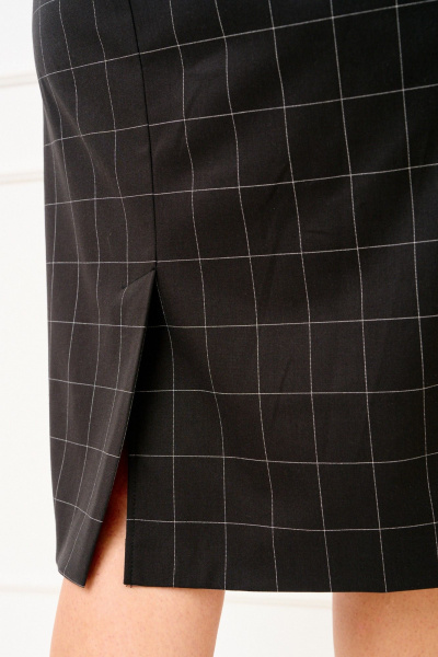 Платье IVA 1835 черный - фото 7