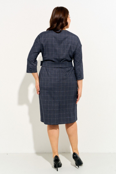 Платье IVA 1835 серый - фото 9