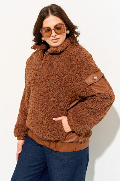 Куртка FOXY FOX 1859 охра - фото 10