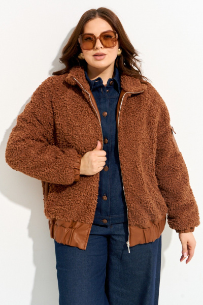 Куртка FOXY FOX 1859 охра - фото 9