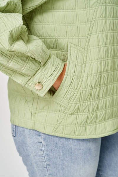 Куртка DaLi 7071 олива - фото 4