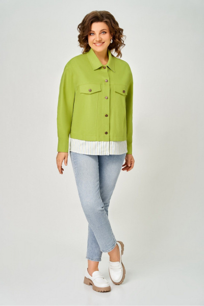 Жакет DaLi 5814 олива - фото 1