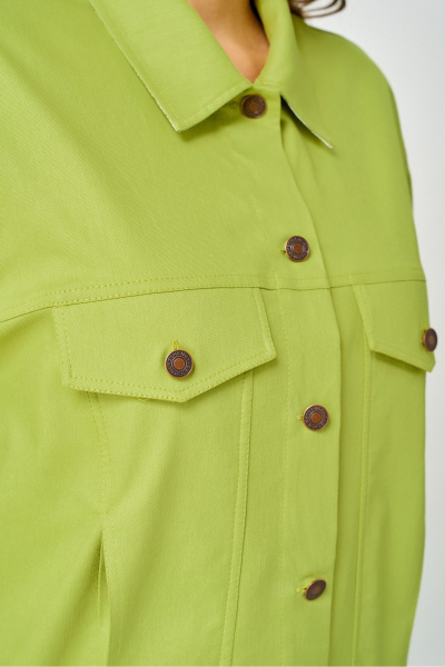 Жакет DaLi 5814 олива - фото 3