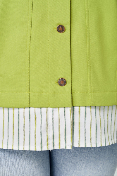 Жакет DaLi 5814 олива - фото 4