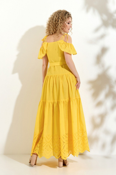 Сарафан Euromoda 705 желтый - фото 2