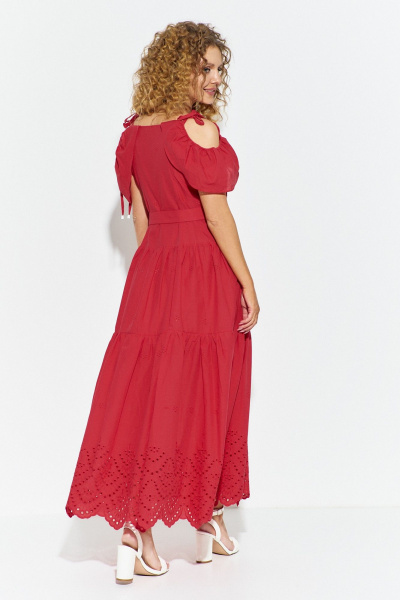 Сарафан Euromoda 705 красный - фото 3