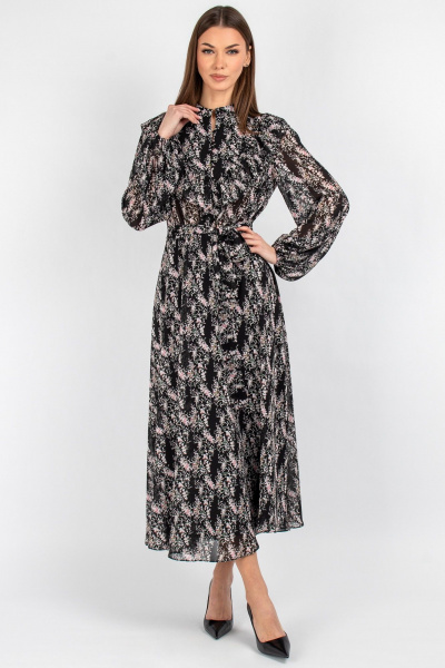 Платье VIZAVI 833 цветы - фото 11