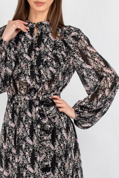 Платье VIZAVI 833 цветы - фото 8