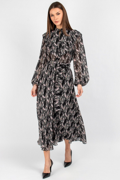Платье VIZAVI 833 цветы - фото 2