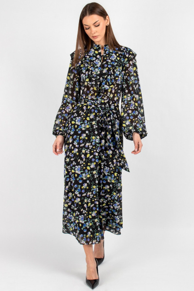 Платье VIZAVI 833.1 цветы - фото 12