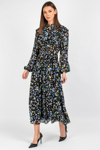 Платье VIZAVI 833.1 цветы - фото 3