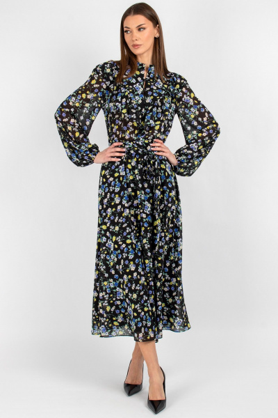 Платье VIZAVI 833.1 цветы - фото 2