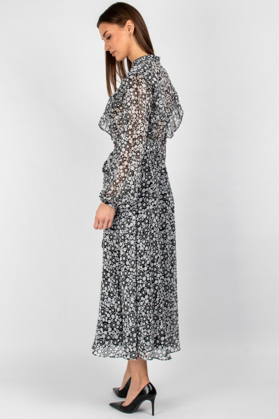 Платье VIZAVI 833 черно-белый - фото 8