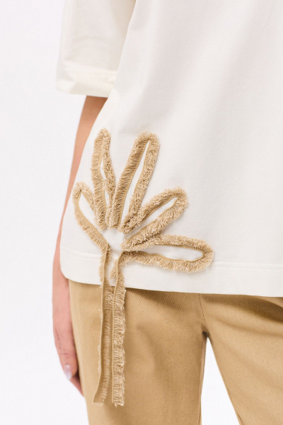 Блуза Golden Valley 26766-1 молочный - фото 3