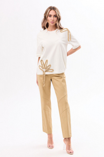 Блуза Golden Valley 26766-1 молочный - фото 2