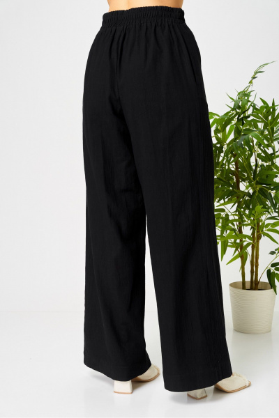 Брюки, рубашка AVA fashion М-195 черный - фото 11