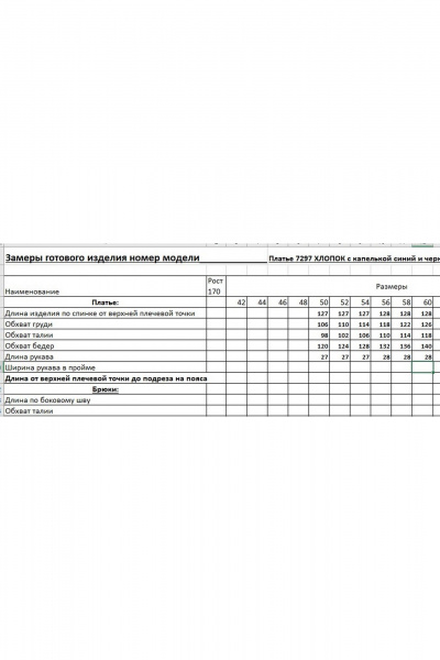 Платье EVA GRANT 7297 синий - фото 17