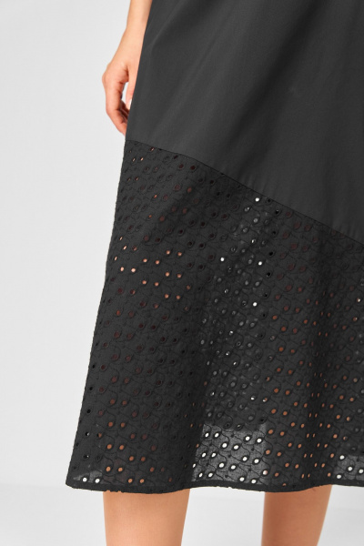 Платье EVA GRANT 7293 чёрный - фото 8